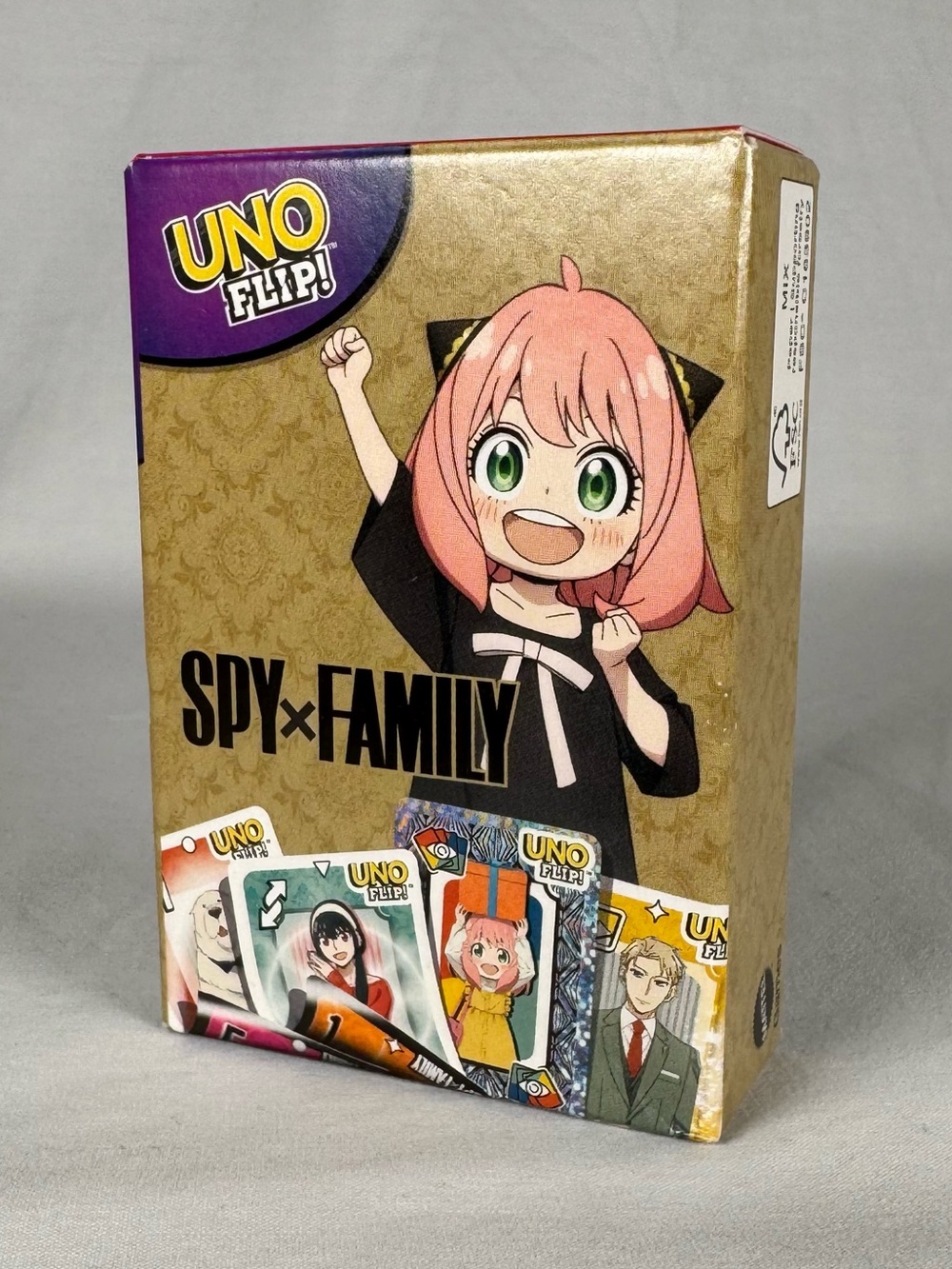 SPY x FAMILY 2026 McDonald’s UNO Flip! Anime Card Set